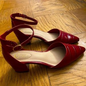 Comfort Women’s Red Heels